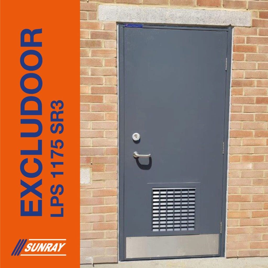 Sunray Doors ExcluDoor SR3 Security Door installation